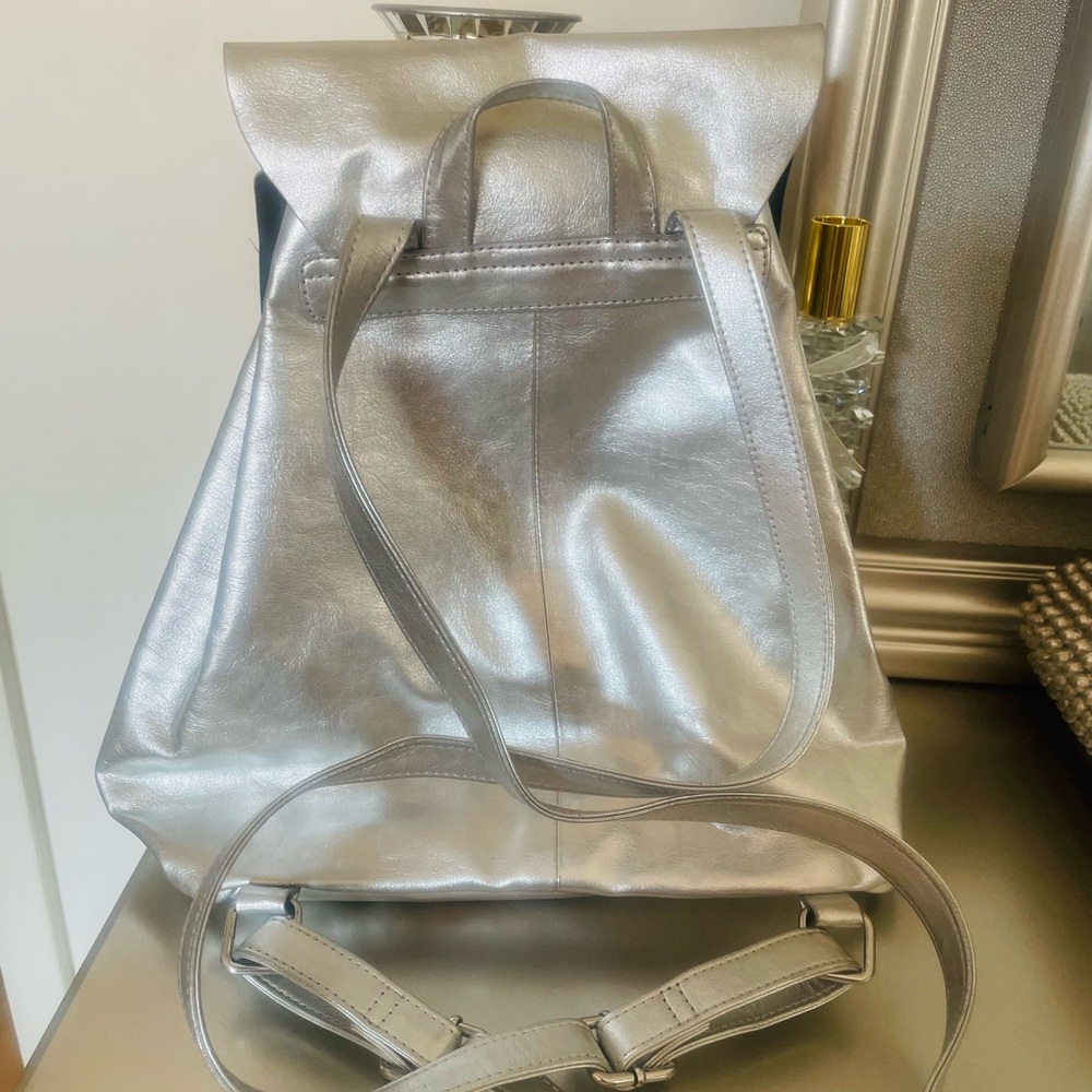 Silver Women's Backpack - Picture 2 of 7